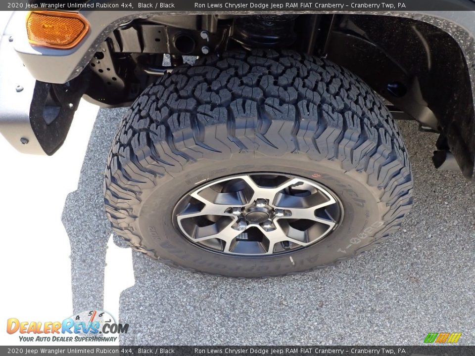 2020 Jeep Wrangler Unlimited Rubicon 4x4 Black / Black Photo #2