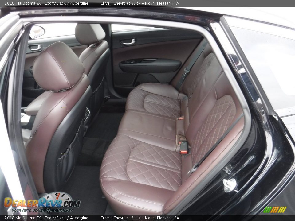 Rear Seat of 2018 Kia Optima SX Photo #31