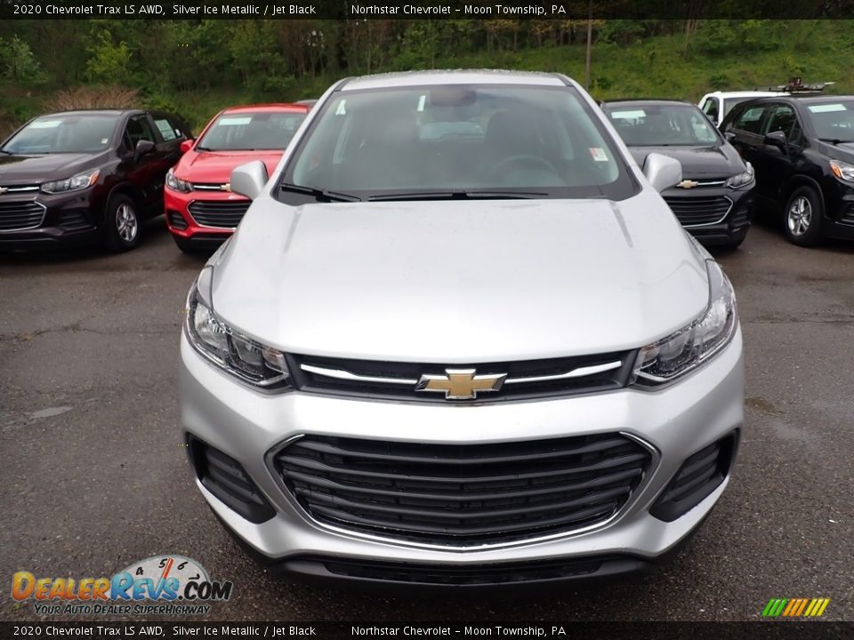 2020 Chevrolet Trax LS AWD Silver Ice Metallic / Jet Black Photo #9
