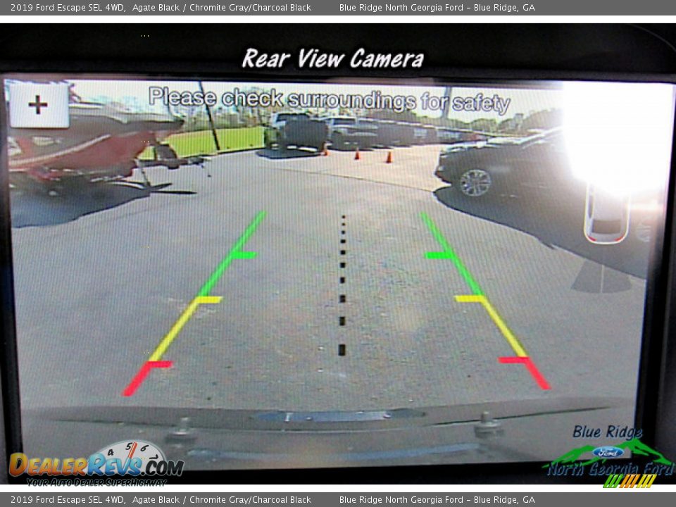 2019 Ford Escape SEL 4WD Agate Black / Chromite Gray/Charcoal Black Photo #21