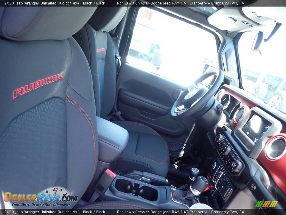 2020 Jeep Wrangler Unlimited Rubicon 4x4 Black / Black Photo #10