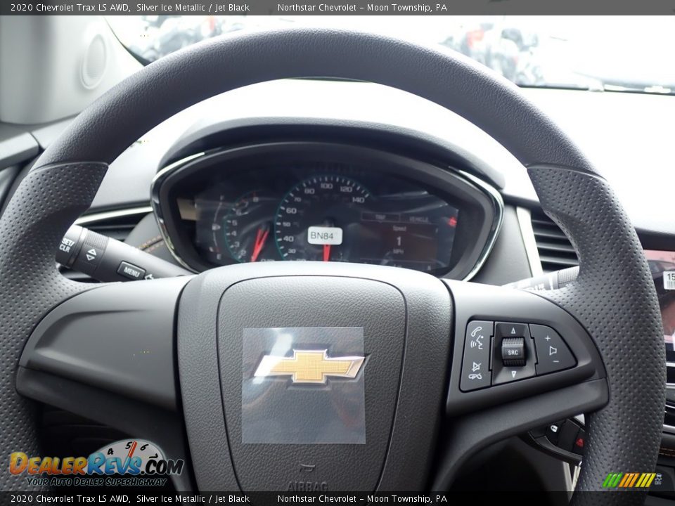 2020 Chevrolet Trax LS AWD Silver Ice Metallic / Jet Black Photo #20