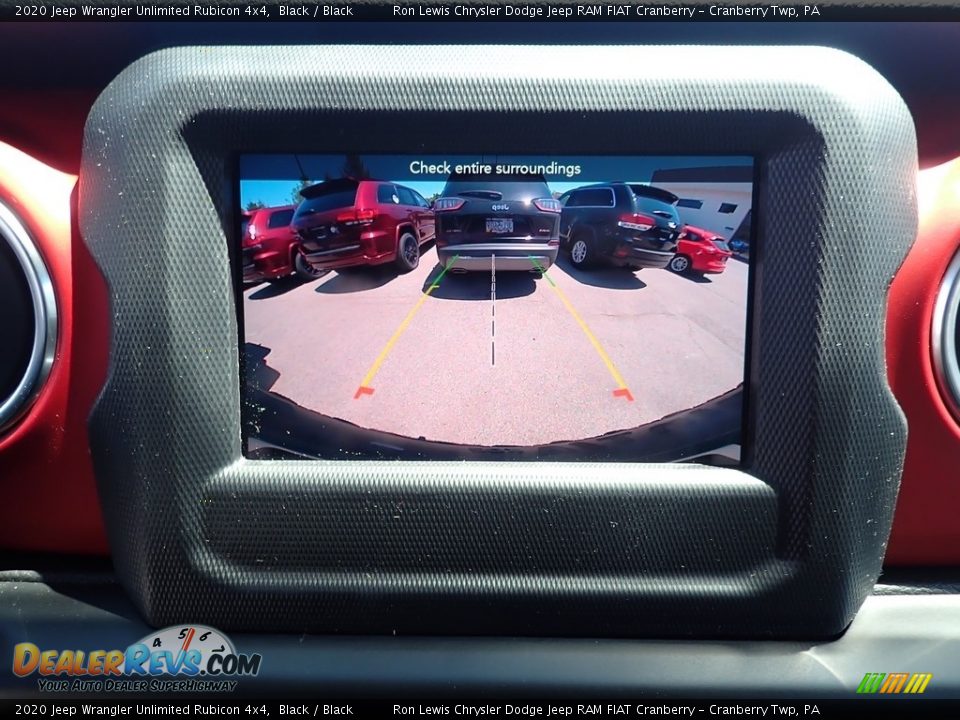 2020 Jeep Wrangler Unlimited Rubicon 4x4 Black / Black Photo #17