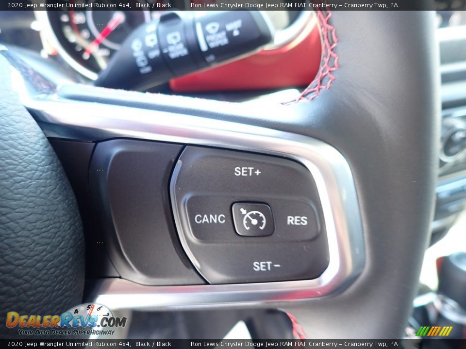 2020 Jeep Wrangler Unlimited Rubicon 4x4 Black / Black Photo #18