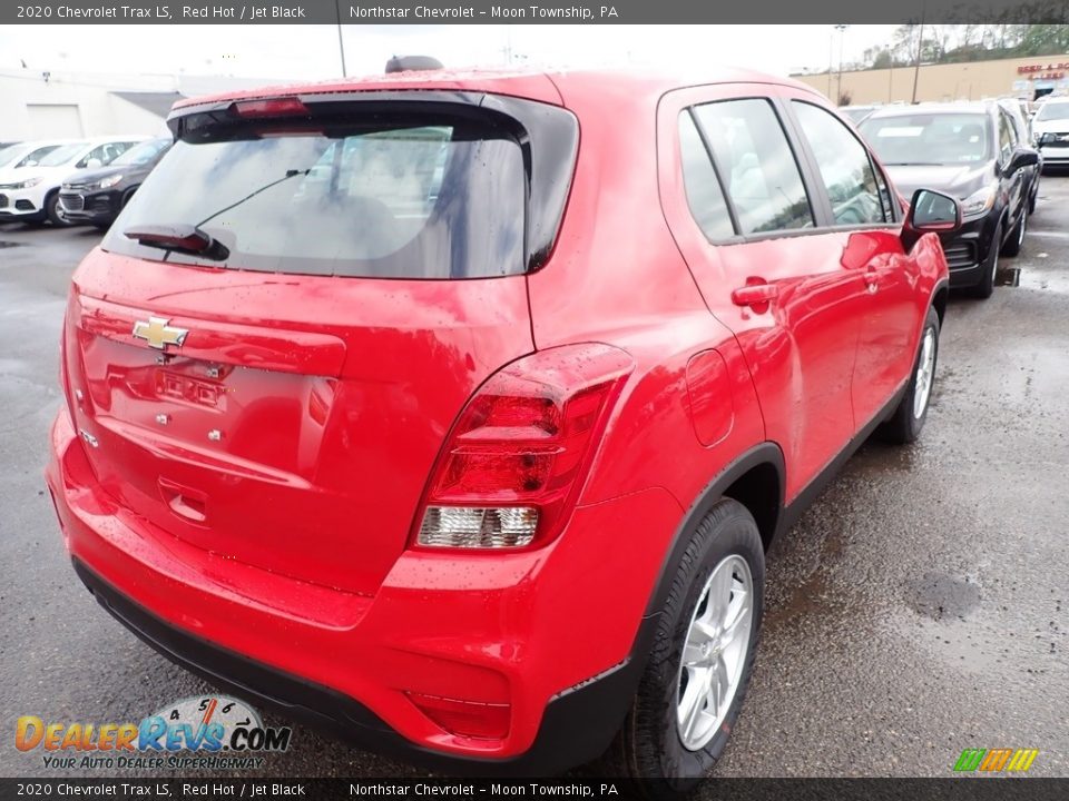 2020 Chevrolet Trax LS Red Hot / Jet Black Photo #5