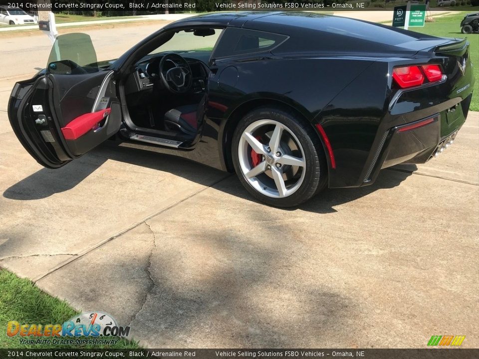 2014 Chevrolet Corvette Stingray Coupe Black / Adrenaline Red Photo #1
