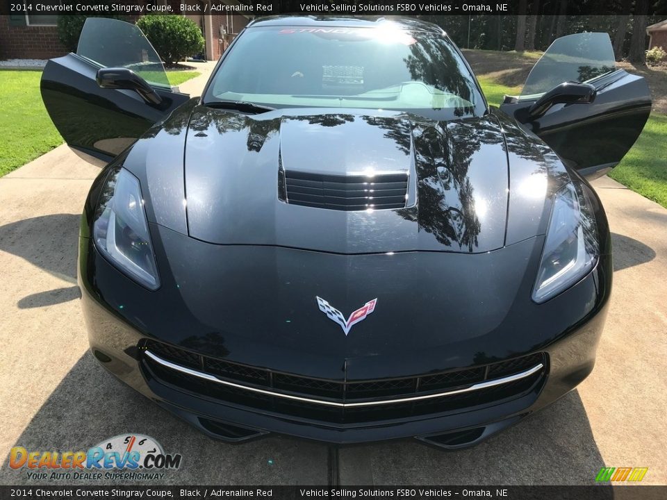 2014 Chevrolet Corvette Stingray Coupe Black / Adrenaline Red Photo #2