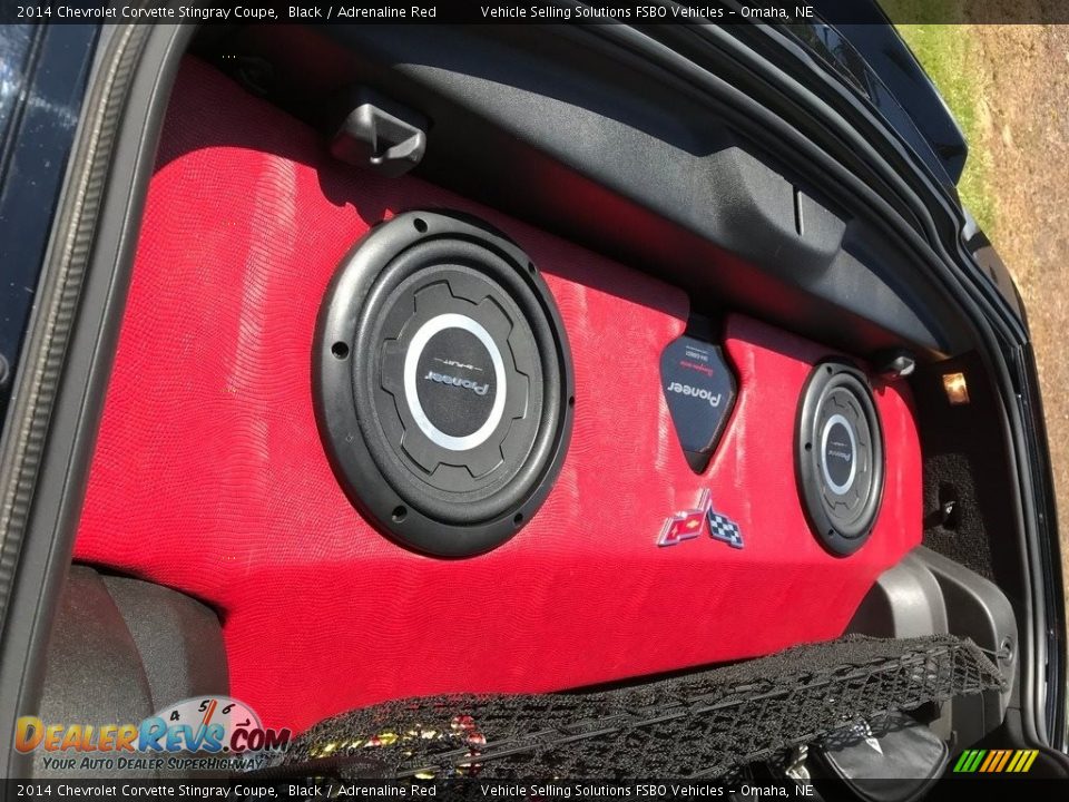 2014 Chevrolet Corvette Stingray Coupe Black / Adrenaline Red Photo #5
