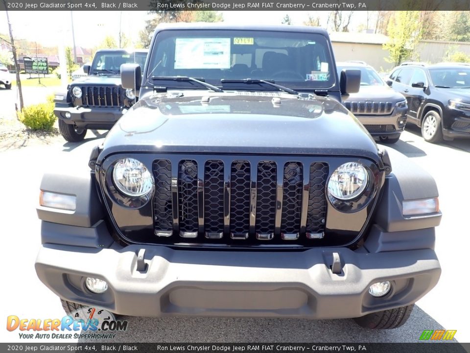 2020 Jeep Gladiator Sport 4x4 Black / Black Photo #9