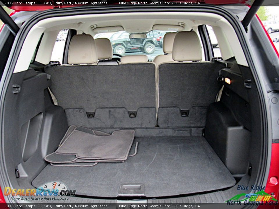 2019 Ford Escape SEL 4WD Ruby Red / Medium Light Stone Photo #13