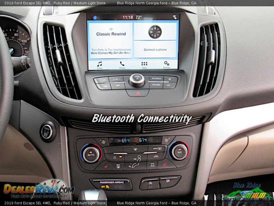 2019 Ford Escape SEL 4WD Ruby Red / Medium Light Stone Photo #18