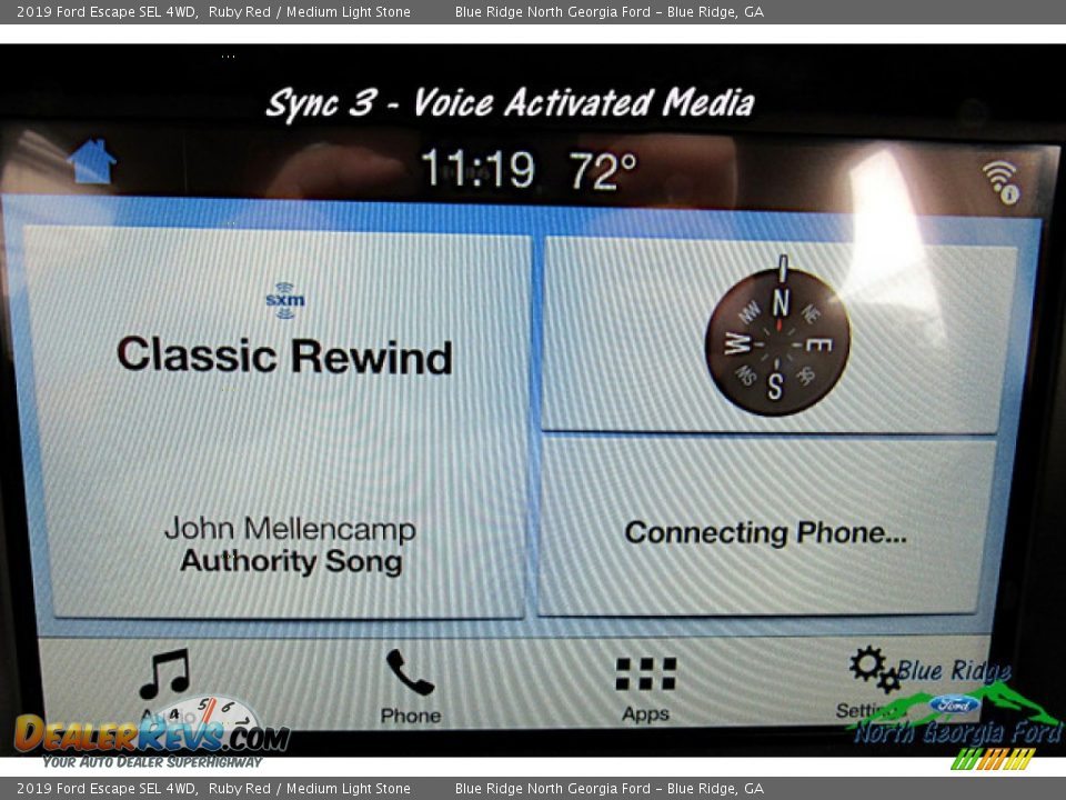 2019 Ford Escape SEL 4WD Ruby Red / Medium Light Stone Photo #20