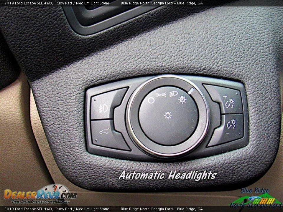 2019 Ford Escape SEL 4WD Ruby Red / Medium Light Stone Photo #23