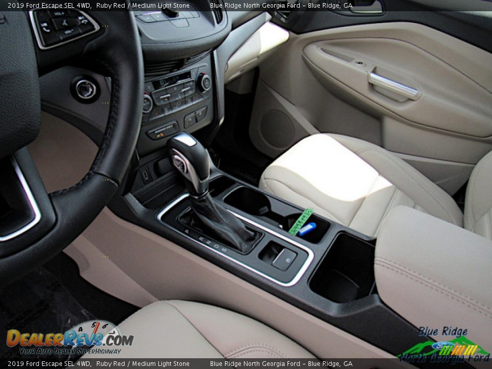 2019 Ford Escape SEL 4WD Ruby Red / Medium Light Stone Photo #24