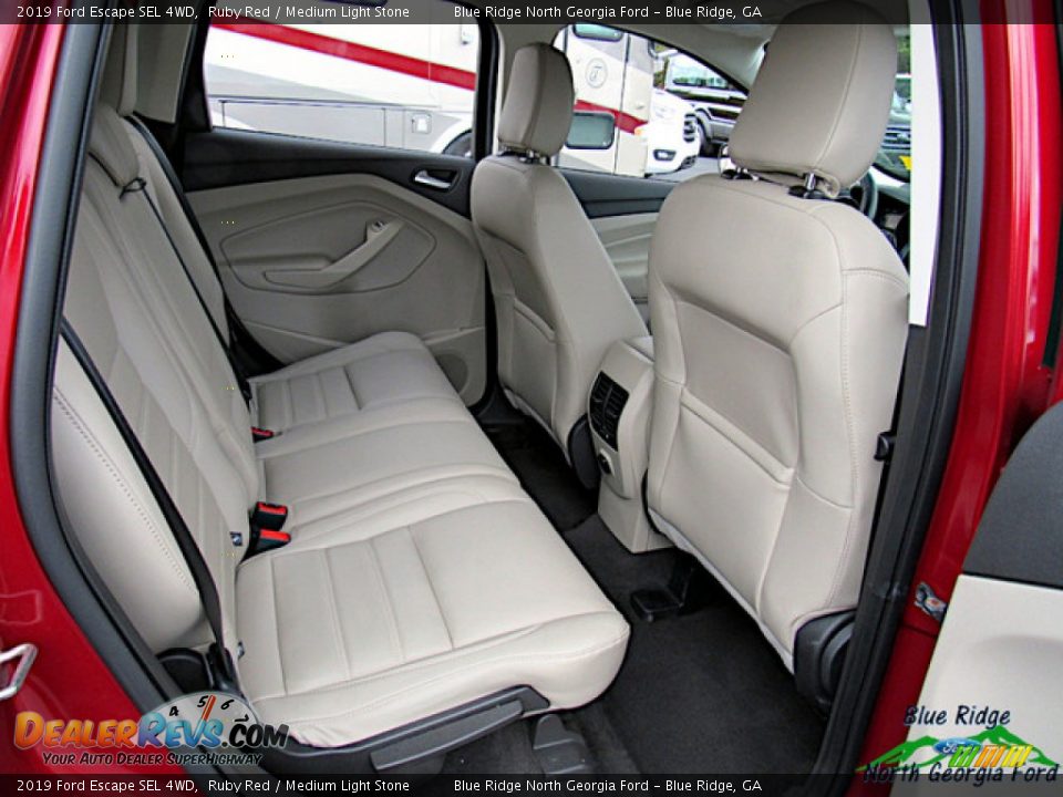 2019 Ford Escape SEL 4WD Ruby Red / Medium Light Stone Photo #29