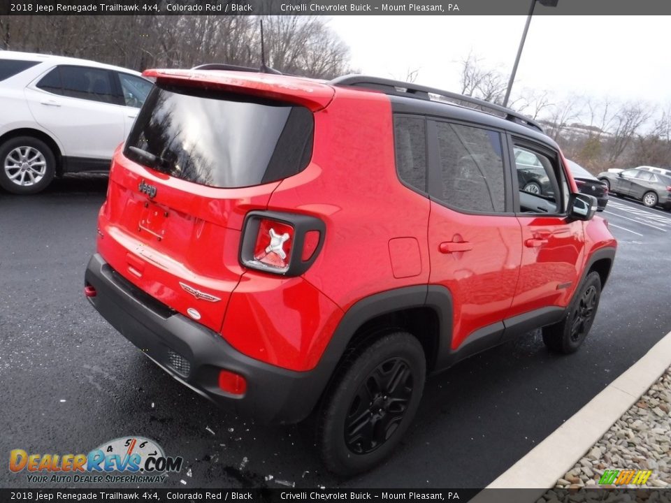 2018 Jeep Renegade Trailhawk 4x4 Colorado Red / Black Photo #8