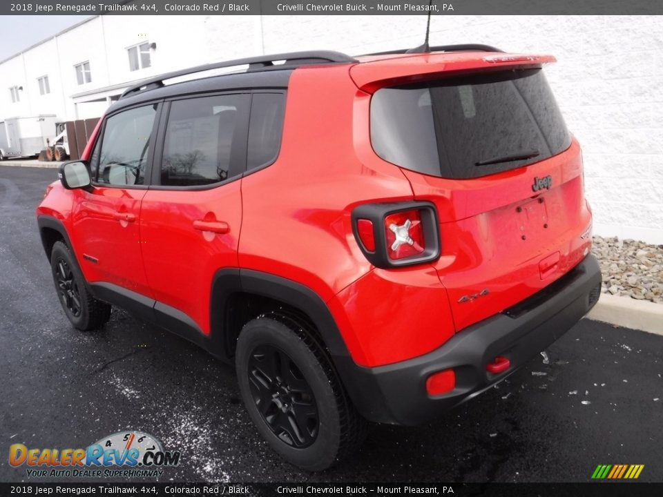 2018 Jeep Renegade Trailhawk 4x4 Colorado Red / Black Photo #11