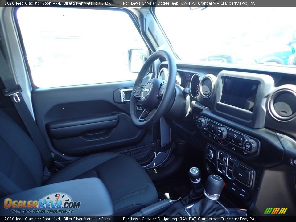 2020 Jeep Gladiator Sport 4x4 Billet Silver Metallic / Black Photo #11
