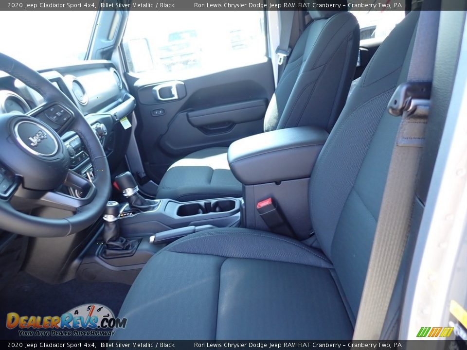 2020 Jeep Gladiator Sport 4x4 Billet Silver Metallic / Black Photo #12