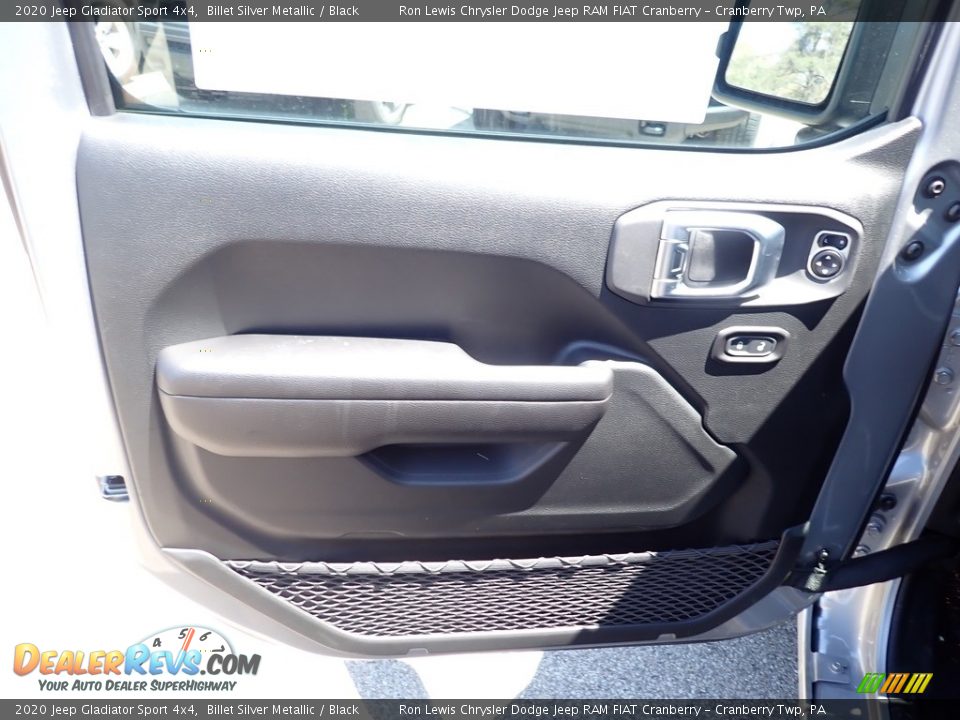 2020 Jeep Gladiator Sport 4x4 Billet Silver Metallic / Black Photo #13