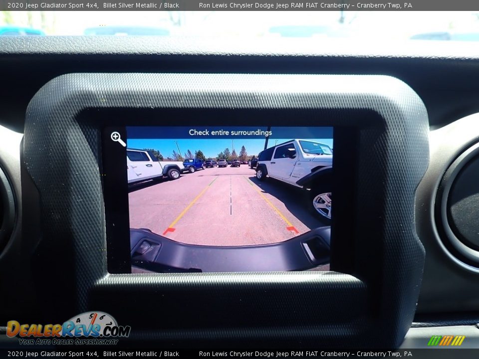 2020 Jeep Gladiator Sport 4x4 Billet Silver Metallic / Black Photo #17