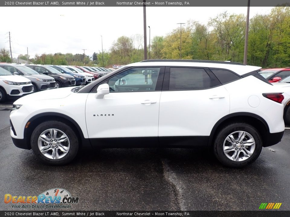 2020 Chevrolet Blazer LT AWD Summit White / Jet Black Photo #3