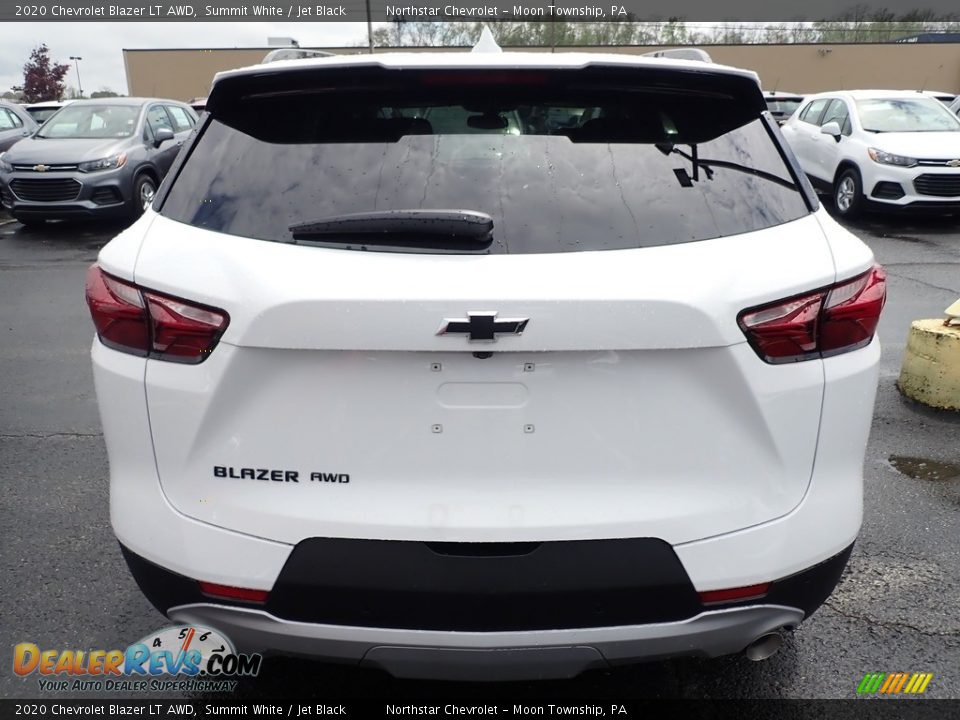 2020 Chevrolet Blazer LT AWD Summit White / Jet Black Photo #5