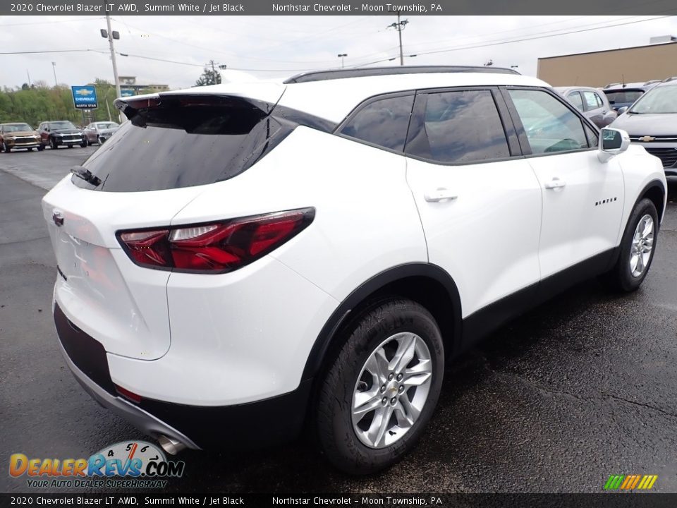 2020 Chevrolet Blazer LT AWD Summit White / Jet Black Photo #6