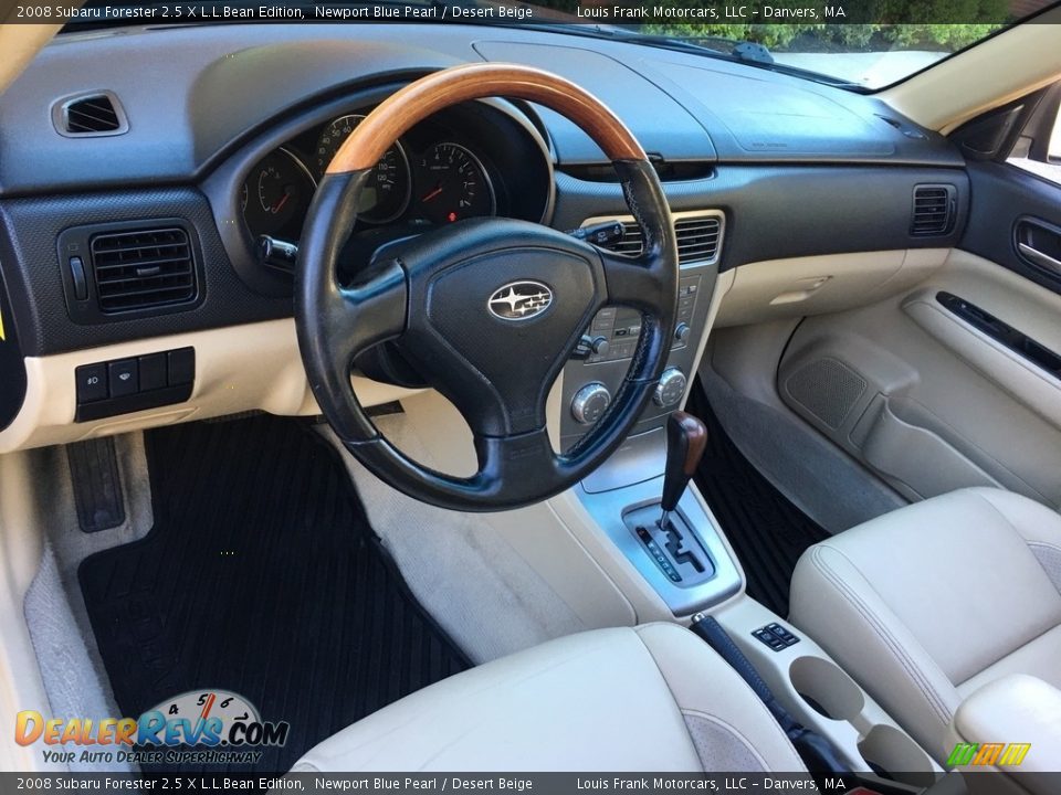 Desert Beige Interior - 2008 Subaru Forester 2.5 X L.L.Bean Edition Photo #9