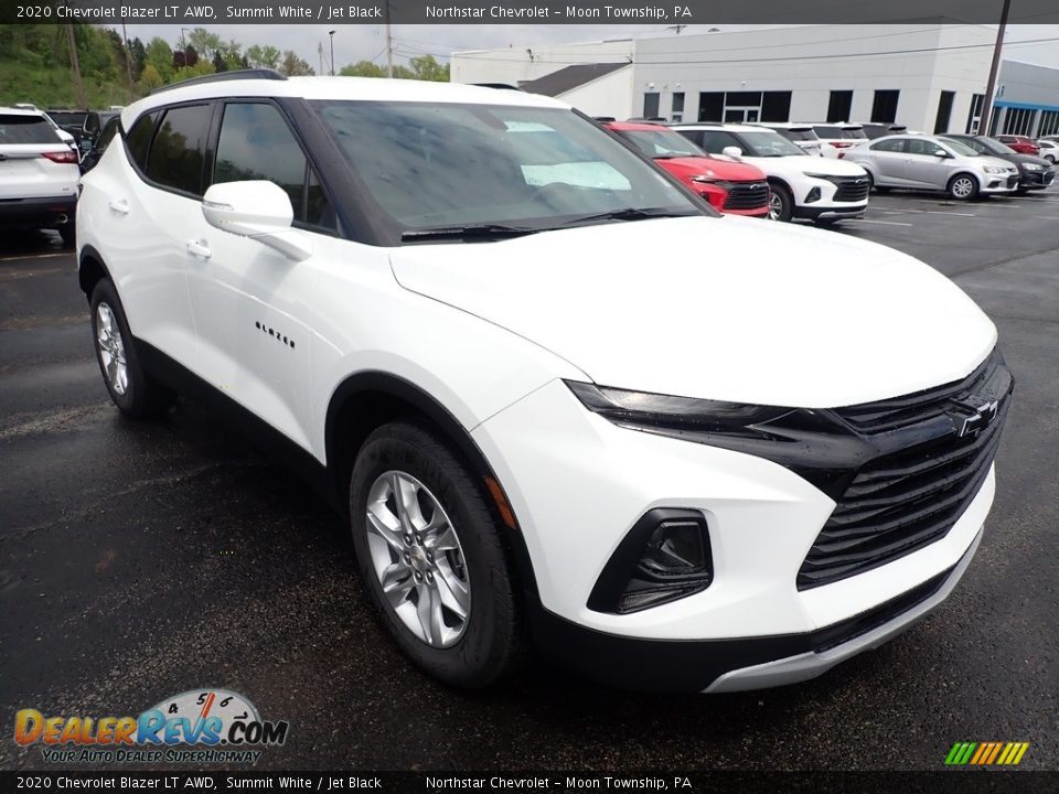 2020 Chevrolet Blazer LT AWD Summit White / Jet Black Photo #7