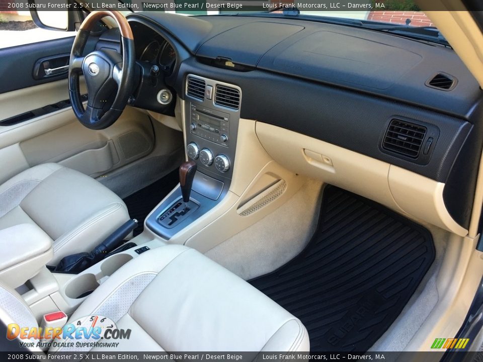 Desert Beige Interior - 2008 Subaru Forester 2.5 X L.L.Bean Edition Photo #11