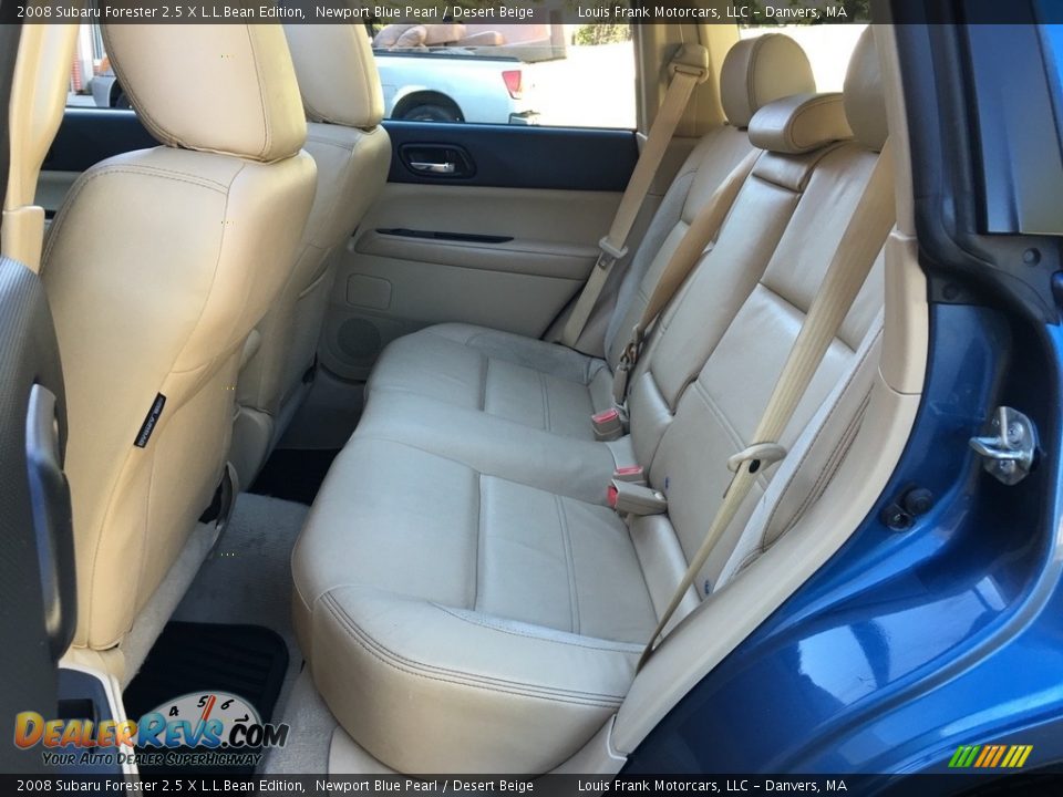 Rear Seat of 2008 Subaru Forester 2.5 X L.L.Bean Edition Photo #14