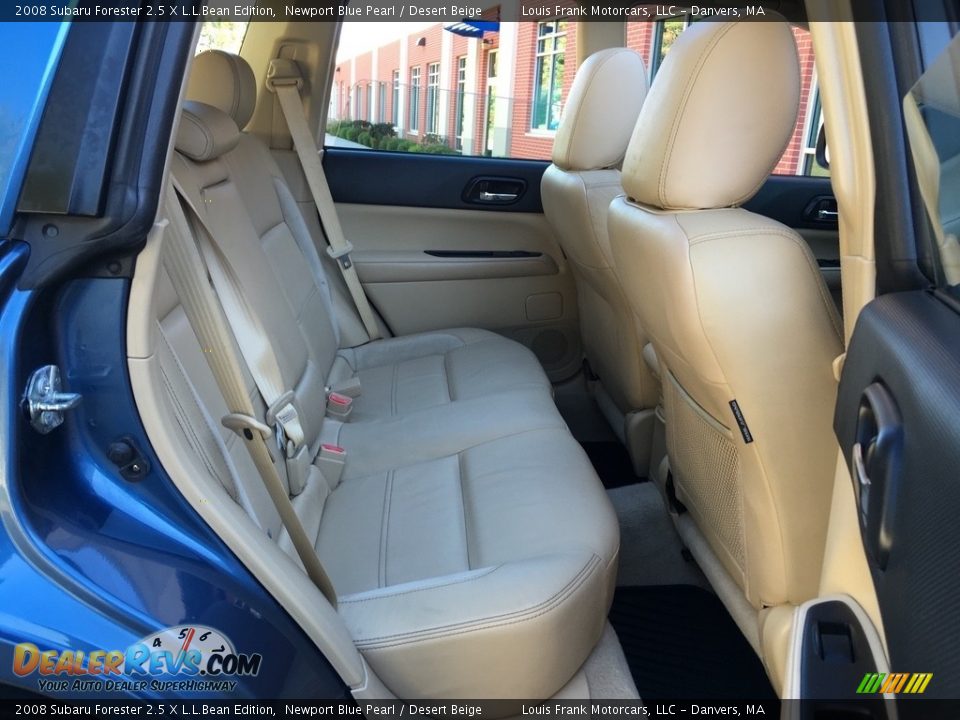 Rear Seat of 2008 Subaru Forester 2.5 X L.L.Bean Edition Photo #15