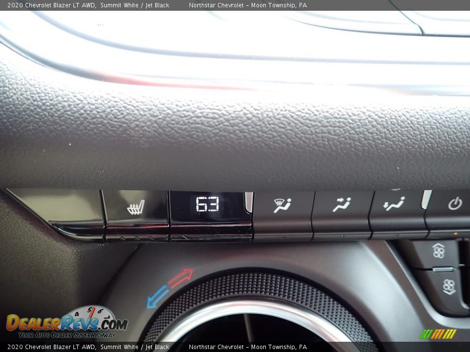 2020 Chevrolet Blazer LT AWD Summit White / Jet Black Photo #18