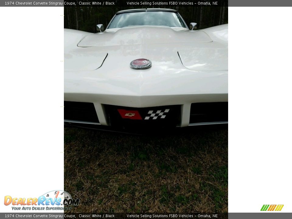 1974 Chevrolet Corvette Stingray Coupe Classic White / Black Photo #6