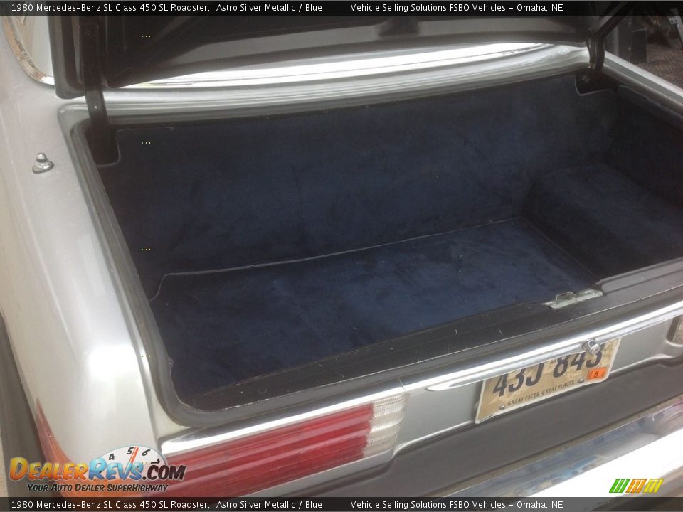 1980 Mercedes-Benz SL Class 450 SL Roadster Trunk Photo #4