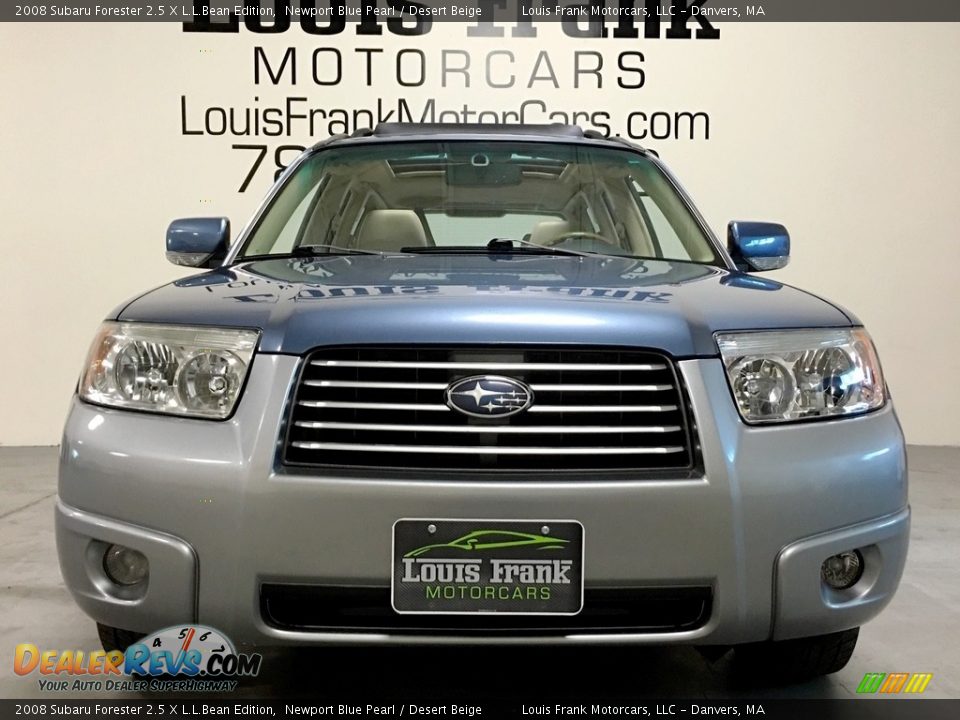 2008 Subaru Forester 2.5 X L.L.Bean Edition Newport Blue Pearl / Desert Beige Photo #25