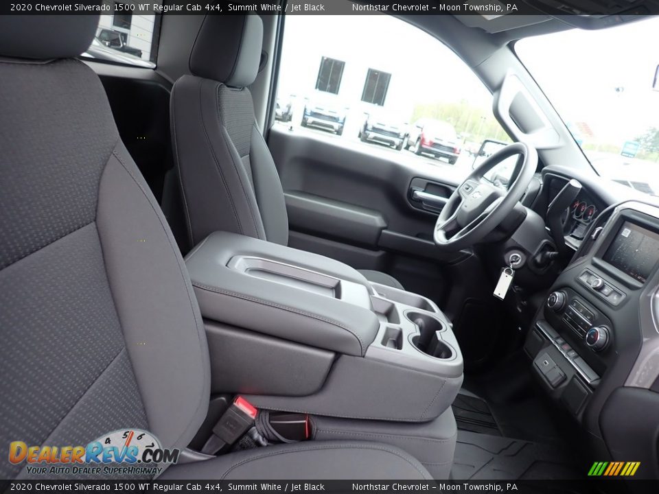 2020 Chevrolet Silverado 1500 WT Regular Cab 4x4 Summit White / Jet Black Photo #9
