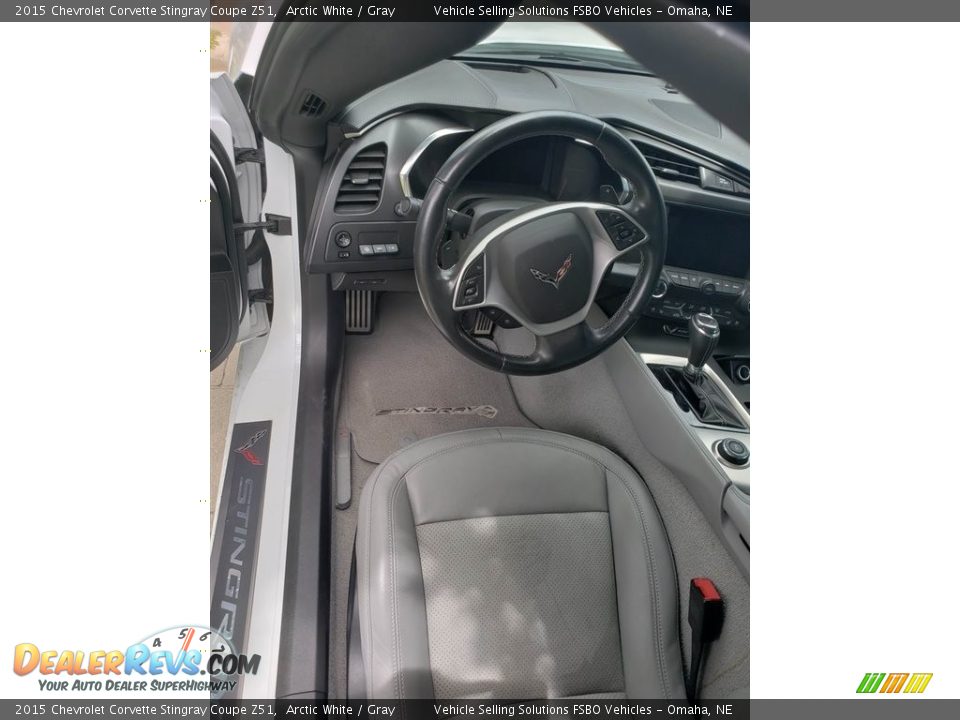 Front Seat of 2015 Chevrolet Corvette Stingray Coupe Z51 Photo #5