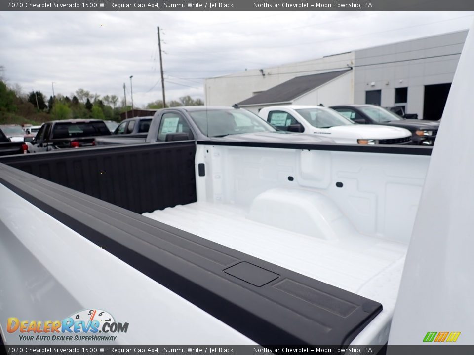2020 Chevrolet Silverado 1500 WT Regular Cab 4x4 Summit White / Jet Black Photo #10