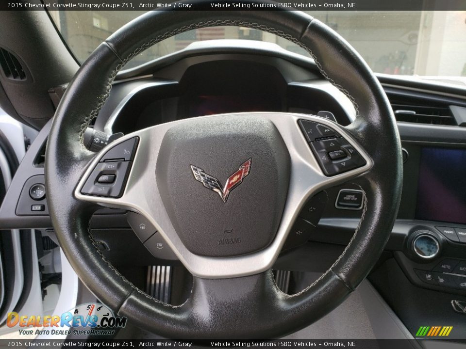 2015 Chevrolet Corvette Stingray Coupe Z51 Steering Wheel Photo #7
