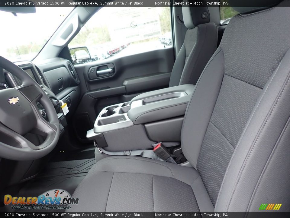 2020 Chevrolet Silverado 1500 WT Regular Cab 4x4 Summit White / Jet Black Photo #12
