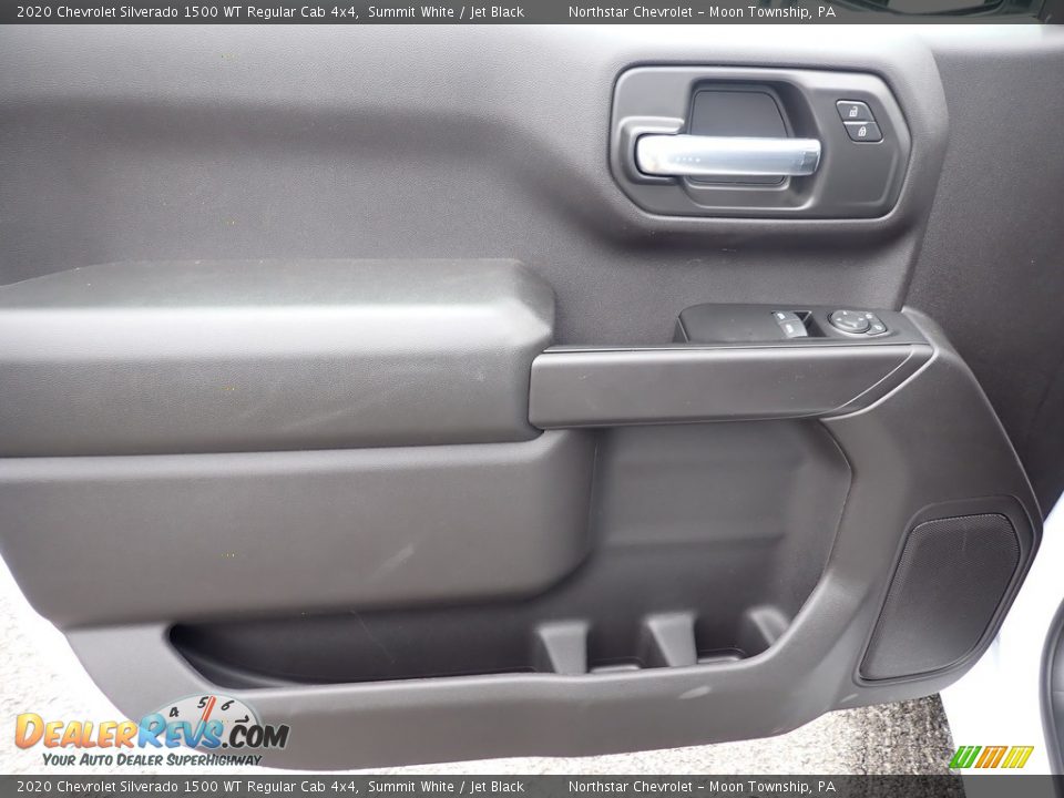 2020 Chevrolet Silverado 1500 WT Regular Cab 4x4 Summit White / Jet Black Photo #13