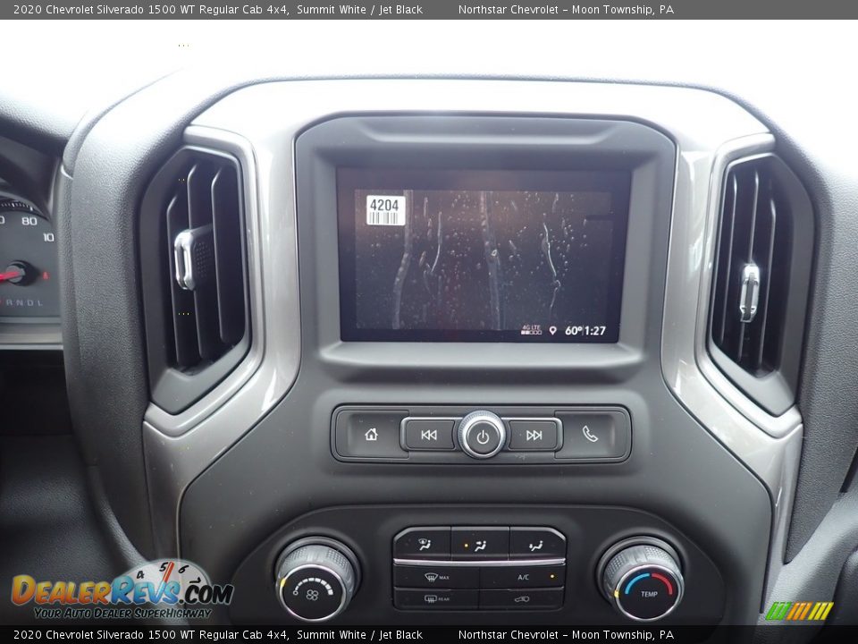 2020 Chevrolet Silverado 1500 WT Regular Cab 4x4 Summit White / Jet Black Photo #15