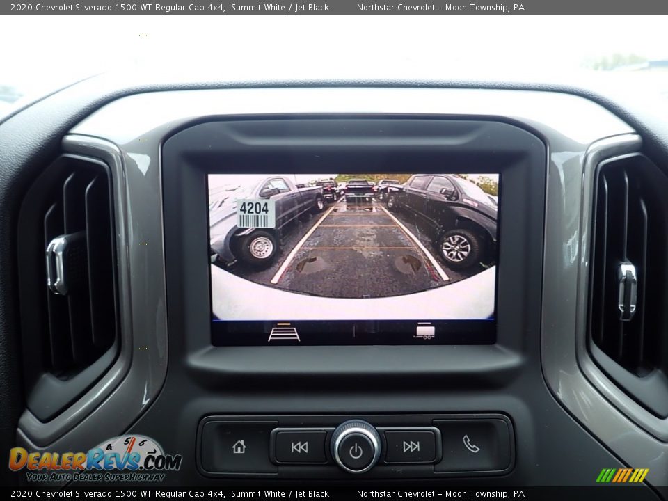 2020 Chevrolet Silverado 1500 WT Regular Cab 4x4 Summit White / Jet Black Photo #16