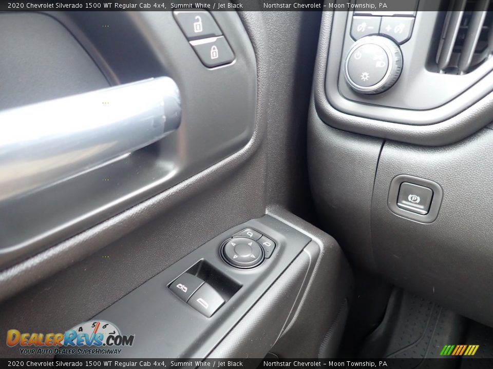 2020 Chevrolet Silverado 1500 WT Regular Cab 4x4 Summit White / Jet Black Photo #20