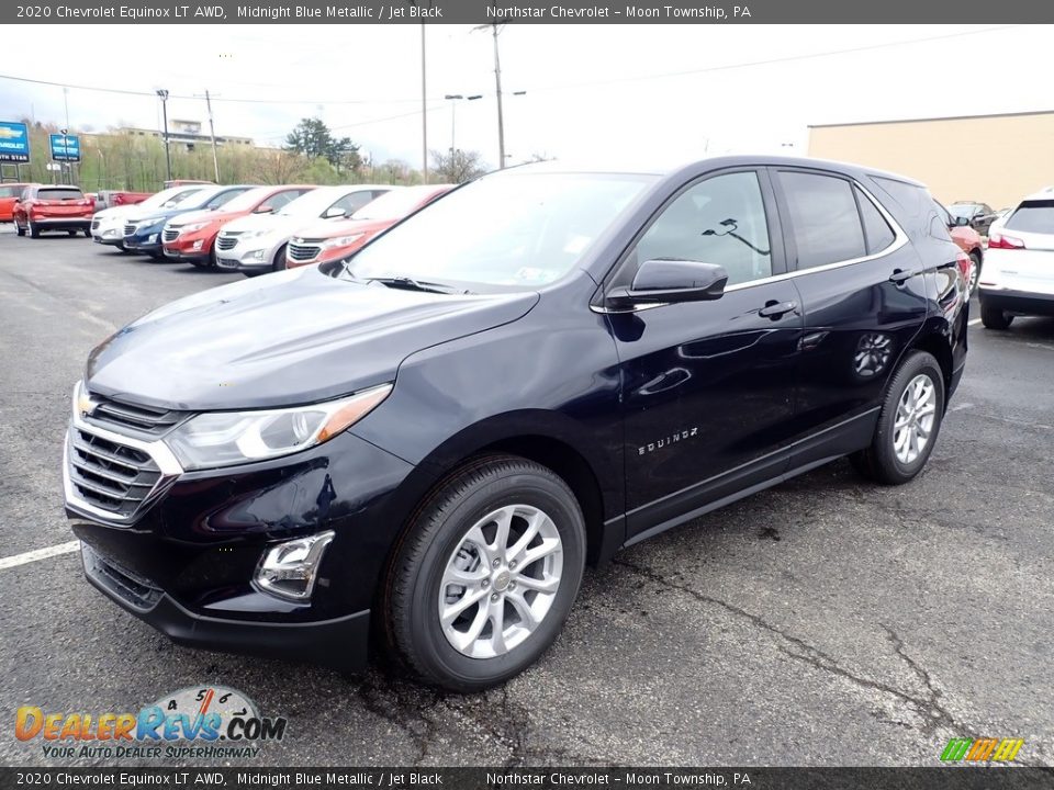 2020 Chevrolet Equinox LT AWD Midnight Blue Metallic / Jet Black Photo #1