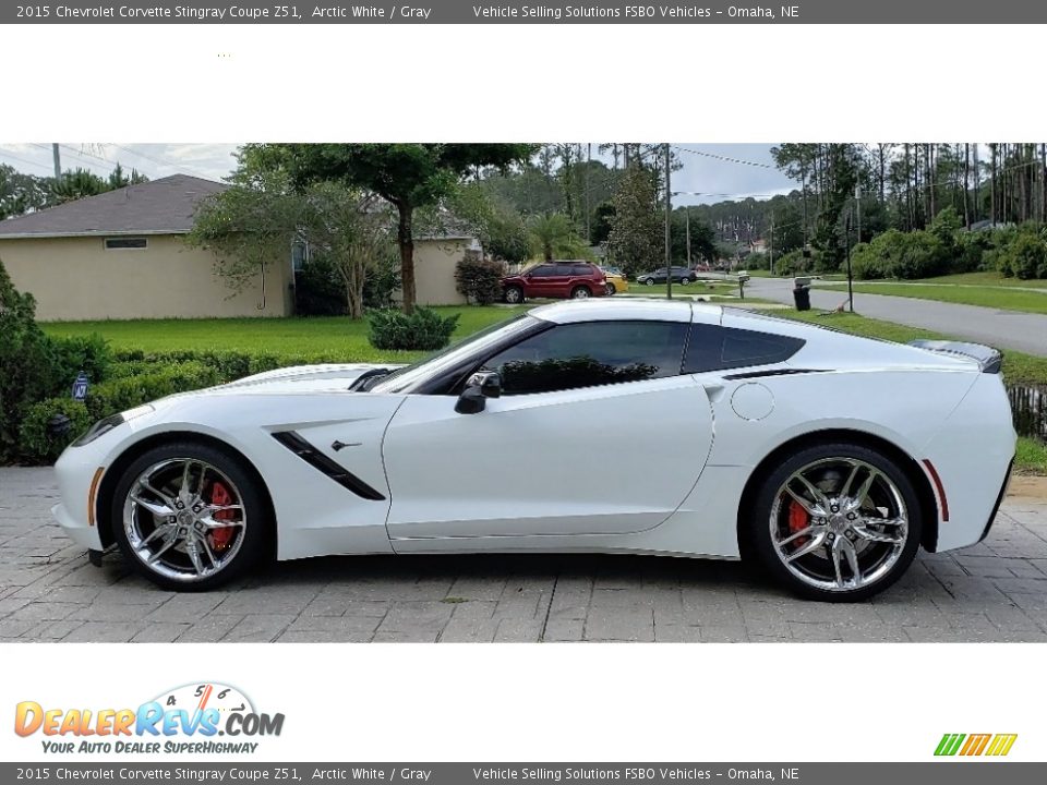 Arctic White 2015 Chevrolet Corvette Stingray Coupe Z51 Photo #20