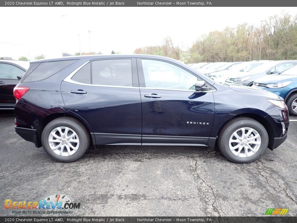 2020 Chevrolet Equinox LT AWD Midnight Blue Metallic / Jet Black Photo #6