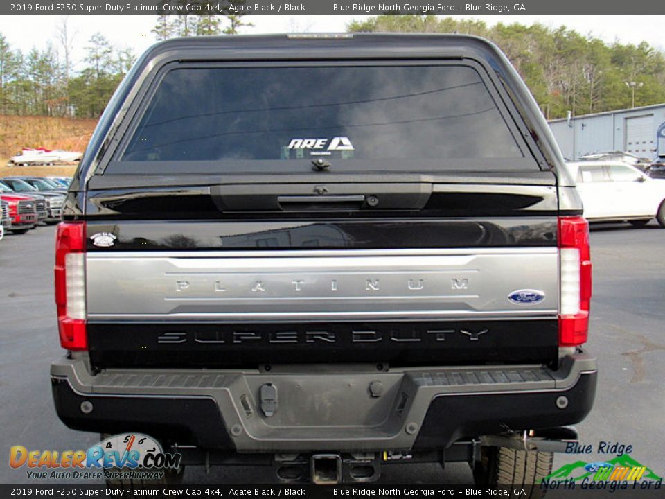 2019 Ford F250 Super Duty Platinum Crew Cab 4x4 Agate Black / Black Photo #4